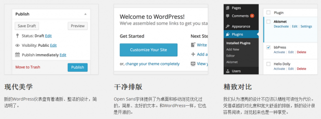 “史上最漂亮的更新”Wordpress3.8发布-茶几部落