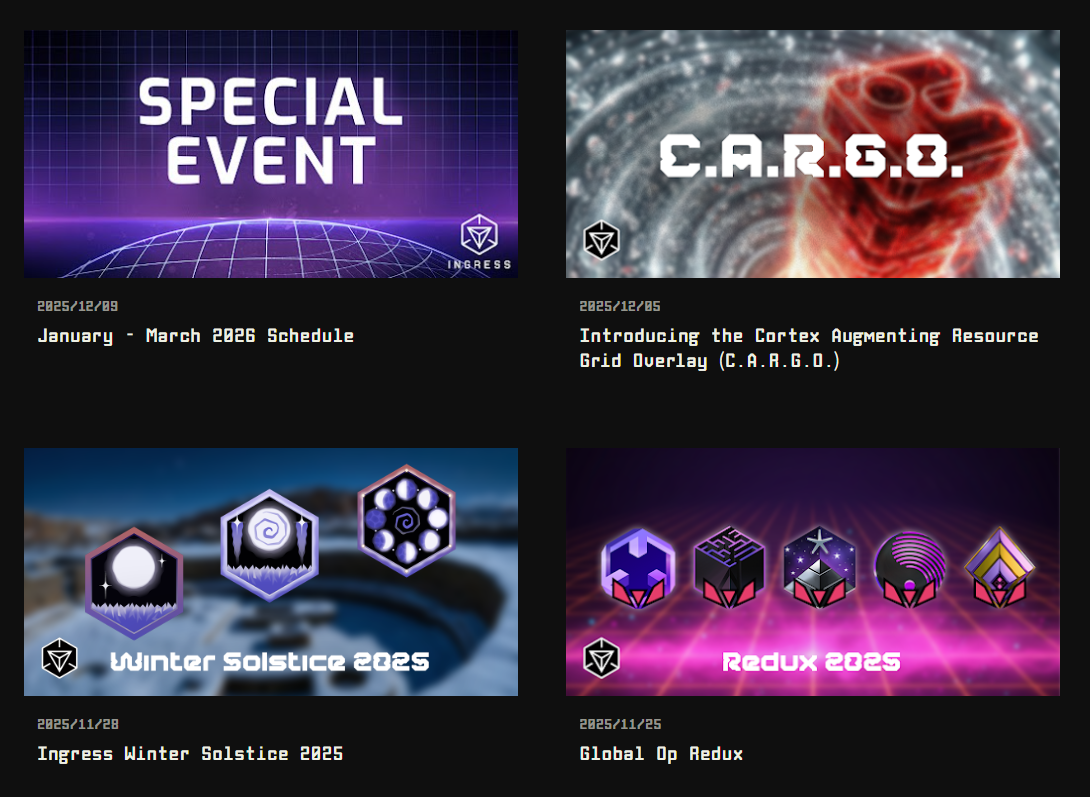 Ingress 的第13年:活动连发花样多多,NIAS:课金、日活、吸新、留存、回笼老人…我们全都想要-茶几部落